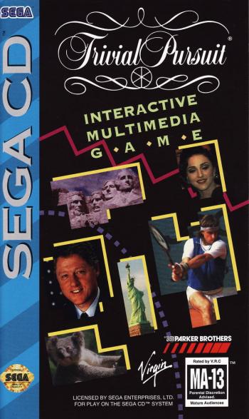 Cover Trivial Pursuit for Sega CD